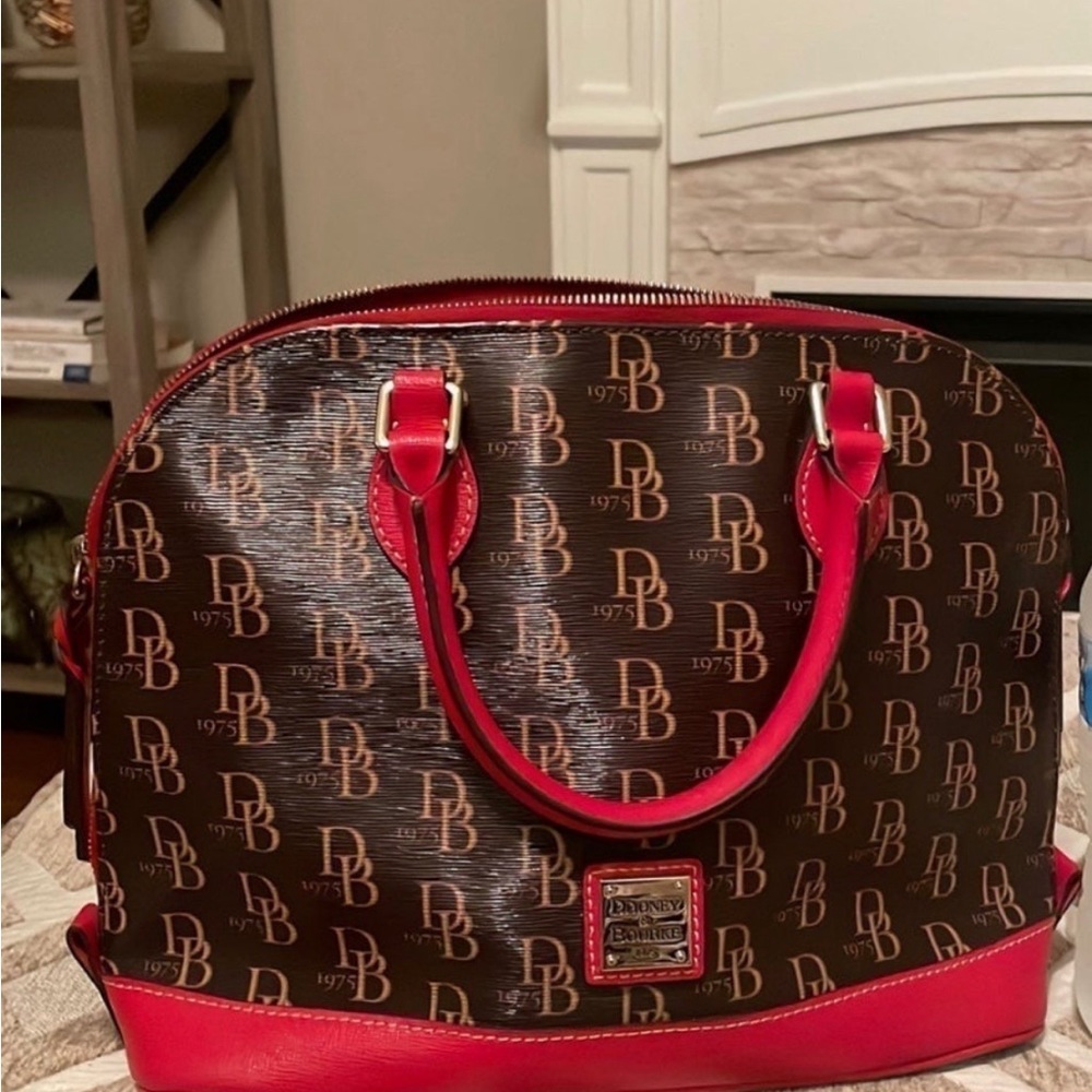 Valentines special Brown and Red Dooney and Bourke bag